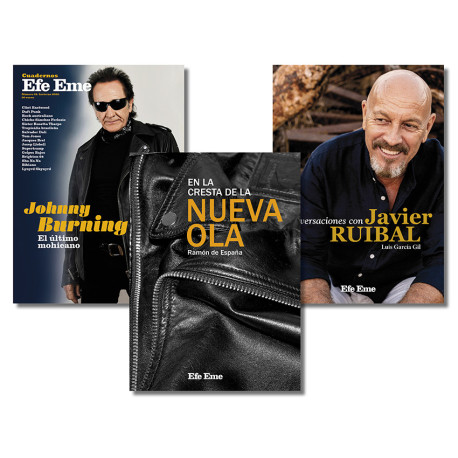 OFERTA · "Cuadernos nº 34" + "Conversaciones con Javier Ruibal + "En la cresta de la nueva ola"