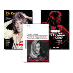 OFERTA · "Cuadernos nº 36" + "Que me parta un rayo" + "El rock de una noche de verano"