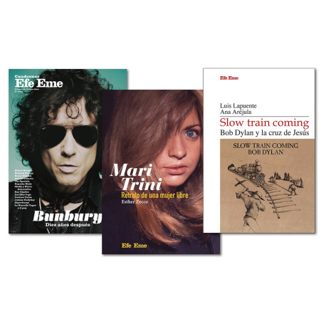 OFERTA · "Cuadernos nº 40" + "Slow train coming" + "Mari Trini"