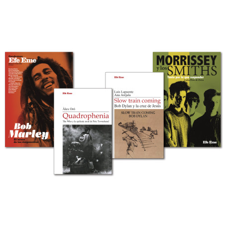 OFERTA · "Cuadernos nº 41" + "Quadrophenia" + "Slow train"+ "Morrissey"