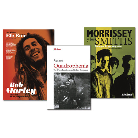 OFERTA · "Cuadernos nº 41" + "Quadrophenia" + "Morrissey"