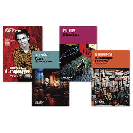 OFERTA · "Cuadernos nº 42" + "Fuera de combate" + "Sinatra" + "Almanaque chatarra"