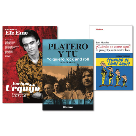 OFERTA · "Cuadernos nº 42" + "Platero y Tú" + "¿Cuándo se come aquí?"