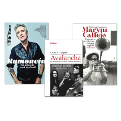 OFERTA · “Cuadernos nº 45” + "Avalancha" +  “Conversaciones con Maryní Callejo. La primera productora del pop español"