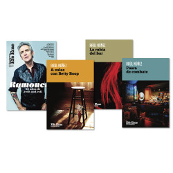OFERTA · “Cuadernos nº 45” + "A solar con Betty Boop" + "Fuera de combate" + "La rubia del bar"
