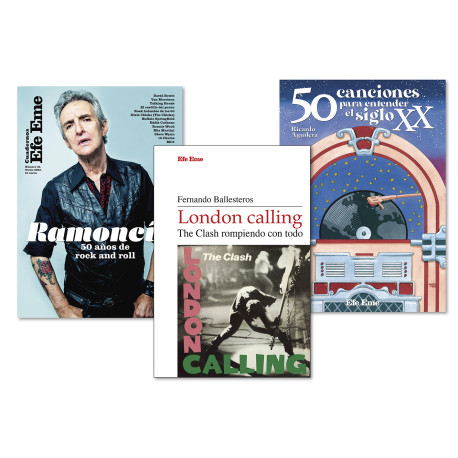 OFERTA · “Cuadernos nº 45” + "London calling. The Clash rompiendo con todo" + "50 canciones para entender el siglo XX"