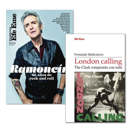 OFERTA · “Cuadernos nº 45” + "London calling. The Clash rompiendo con todo"