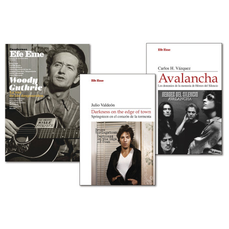 OFERTA · “Cuadernos nº 46” + "Darkness on the edge of town" + "Avalancha"