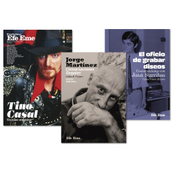 OFERTA · “Cuadernos nº 47” + "Jorge Martínez. Conversaciones Ilegales" + "El oficio de grabar discos"