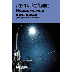 Vicente Muñoz Álvarez · "Nunca volverá a ser ahora (Trilogía de la lluvia)"