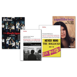 OFERTA · “Cuadernos nº 49” + "Fantasía Occidental" + "Never mind the bollocks" + "Cecilia"